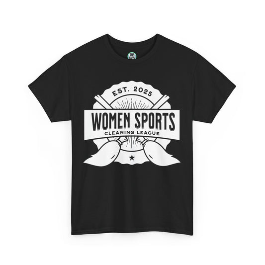 Women's Sports Cleaning League Unisex Heavy Cotton Tee